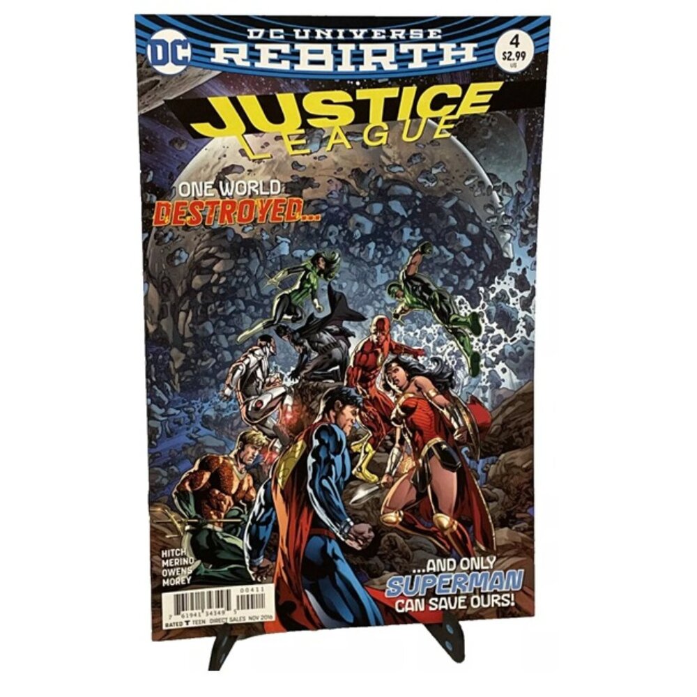 Justice League #4 DC Universe Rebirth 2016 DC Comics Superman, Flash, Batman